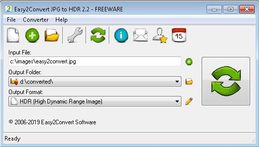 Easy2Convert JPG to HDR